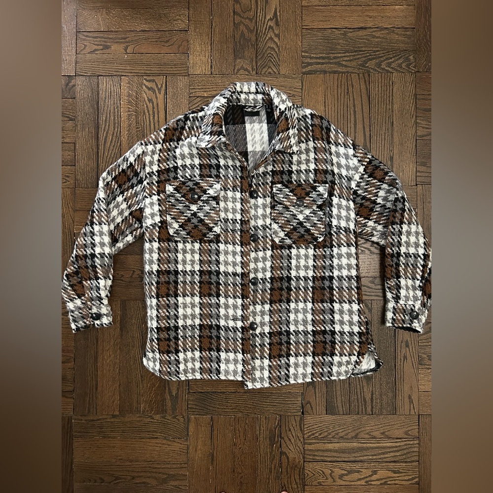 Vero Moda plaid Shacket- Size M